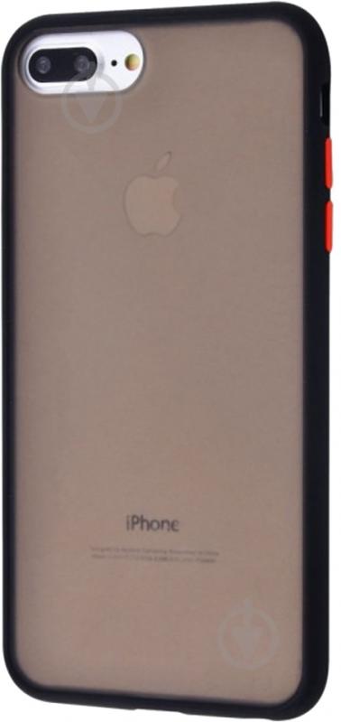 Чехол-накладка Shadow Matte Case (PC+TPU) dark blue для Apple iPhone 7 Plus/8 Plus - фото 1