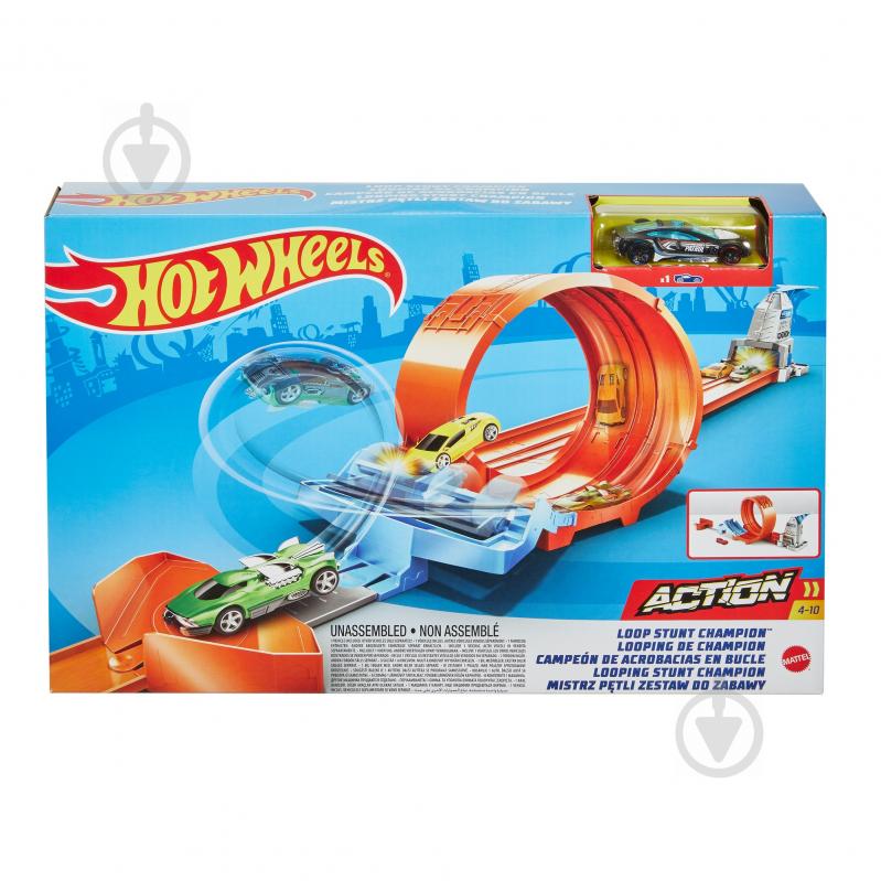 Игровой набор Hot Wheels Чемпион трюков в петле GTV13 - фото 3