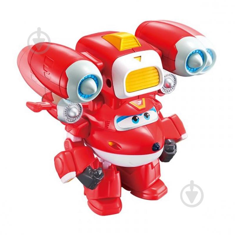 Игровой набор Super Wings Supercharge Articulated Action Vehicle Jett Джетт EU740991V - фото 6