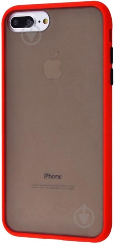 Чехол-накладка Shadow Matte Case (PC+TPU) red для Apple iPhone 7 Plus/8 Plus - фото 1 Чехол-накладка Shadow Matte Case (PC+TPU) red для Apple iPhone 7 Plus/8 Plus - фото 1