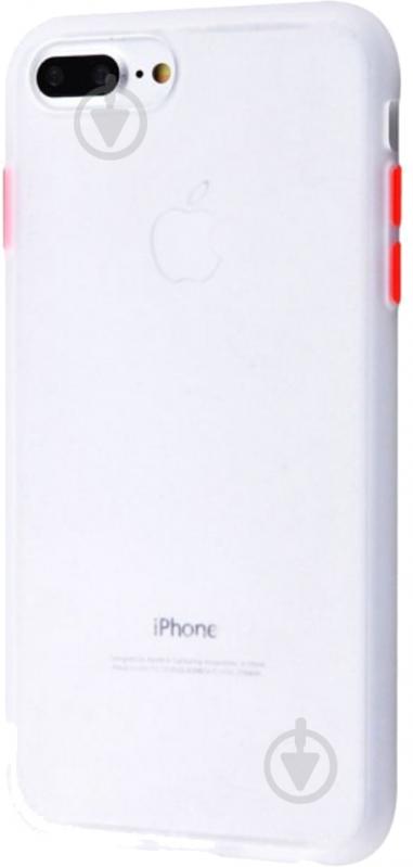 Чехол-накладка Shadow Matte Case (PC+TPU) white для Apple iPhone 7 Plus/8 Plus - фото 1 Чехол-накладка Shadow Matte Case (PC+TPU) white для Apple iPhone 7 Plus/8 Plus - фото 1