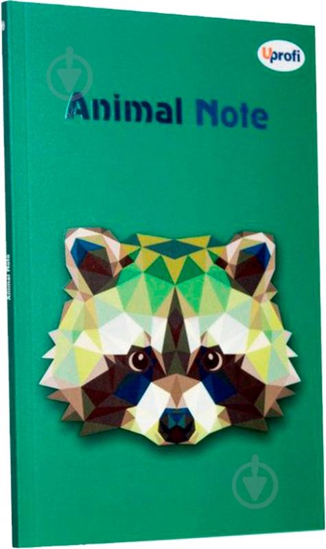 Блокнот Animal Note В6 40 листов зеленый Uprofi plan - фото 1