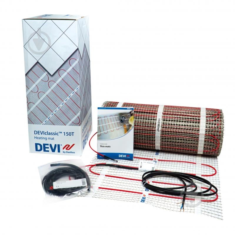 Нагревательный мат DEVI 140F1507 DEVIclassic™ 150T 686 Вт 0,5x10 м 5 кв.м - фото 1