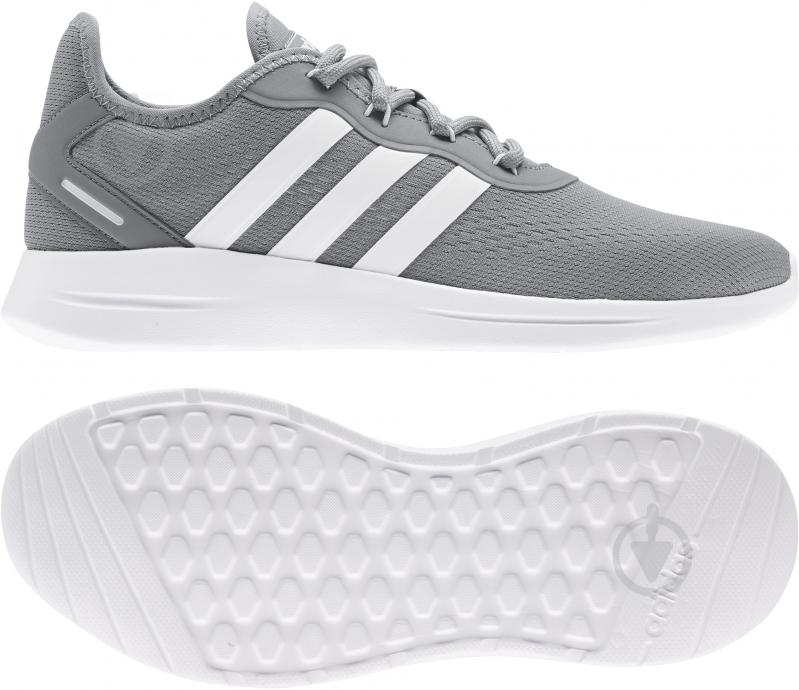 Кросівки чоловічі демісезонні Adidas LITE RACER RBN 2.0 FY8187 р.40 2/3 сірі - фото 6