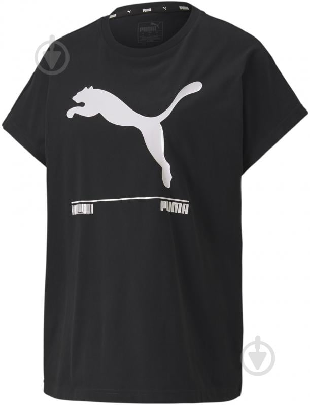Футболка Puma Nu-tility Tee 58137101 р.S черный - фото 2