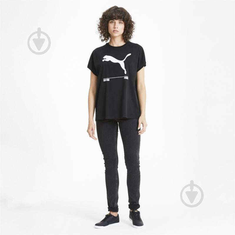 Футболка Puma Nu-tility Tee 58137101 р.S черный - фото 5
