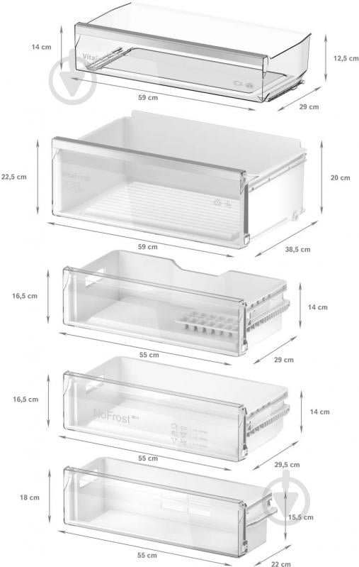 Встраиваемый холодильник Bosch KBN96ADD0 - фото 7