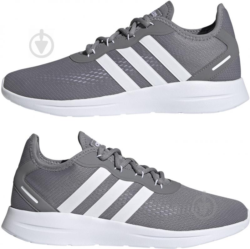 Кросівки чоловічі демісезонні Adidas LITE RACER RBN 2.0 FY8187 р.42 2/3 сірі - фото 5