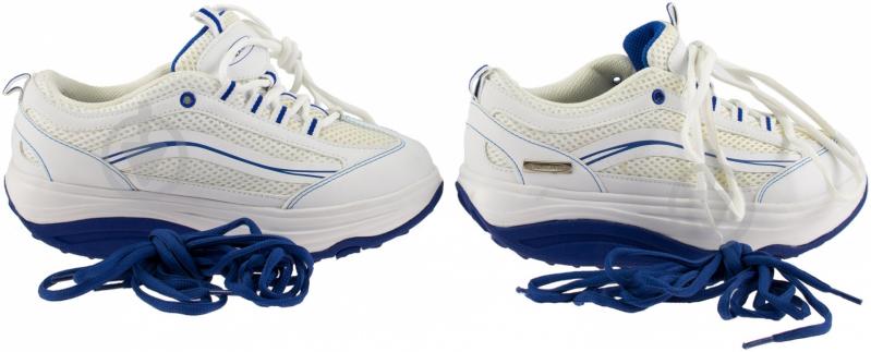 Кроссовки Walkmaxx 102443798 р.38 белый с синим - фото 4