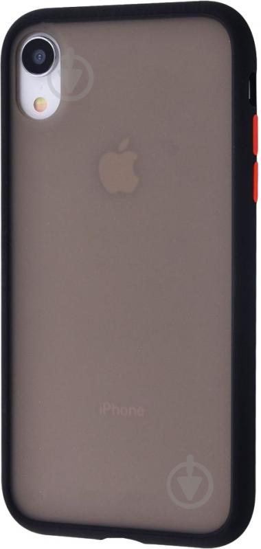 Чехол-накладка Shadow Matte Case (PC+TPU) black для Apple iPhone XR - фото 1 Чехол-накладка Shadow Matte Case (PC+TPU) black для Apple iPhone XR - фото 1