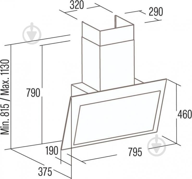 Вытяжка Cata 2138407 - фото 2