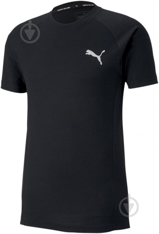 Футболка Puma EVOSTRIPE Tee 58146501 р.L чорний - фото 2