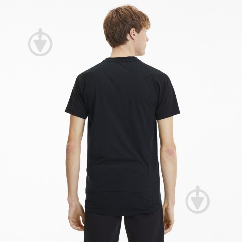 Футболка Puma EVOSTRIPE Tee 58146501 р.L чорний - фото 4