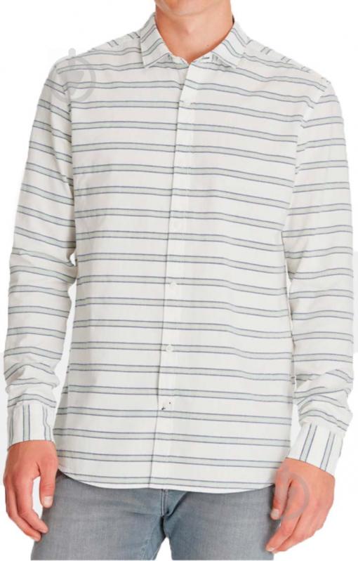 Сорочка Mavi STRIPE SHIRT 021231-28814 р. L зелений - фото 1