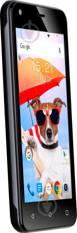 Смартфон Fly FS454 Nimbus 8 0,512/4GB black - фото 2