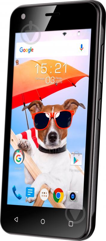 Смартфон Fly FS454 Nimbus 8 0,512/4GB black - фото 3