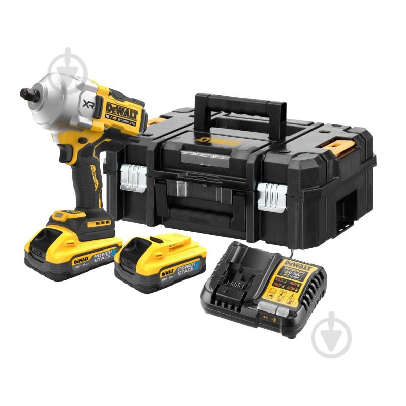 Гайковерт ударний акумуляторний DeWalt DCF961H2T - фото 5