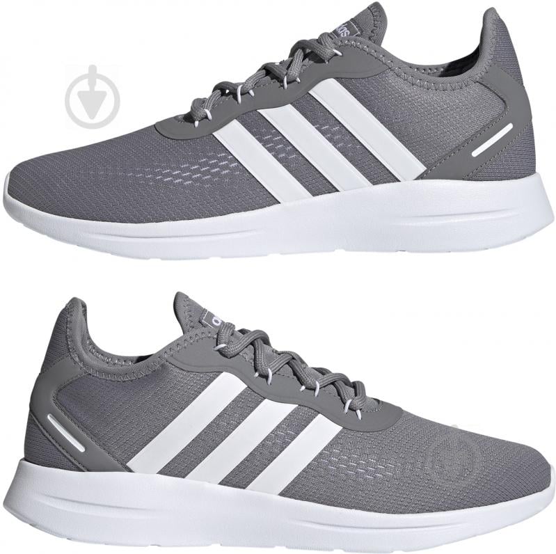 Кросівки чоловічі демісезонні Adidas LITE RACER RBN 2.0 FY8187 р.44 2/3 сірі - фото 5