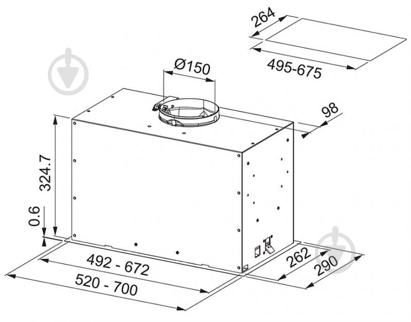 Витяжка Franke 305.0665.364 - фото 4