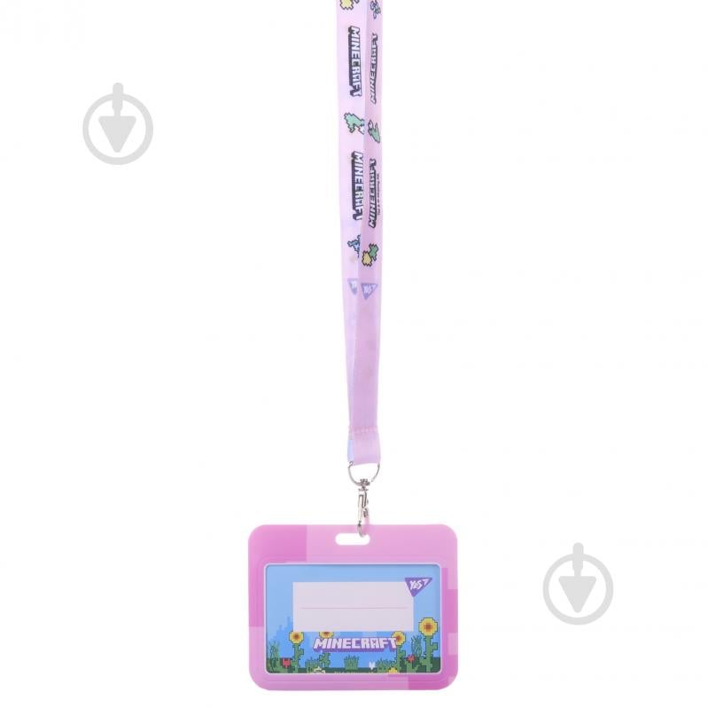 Бейдж на ленте Minecraft Spring горизонтальный 940393 YES - фото 2 Бейдж на ленте Minecraft Spring горизонтальный 940393 YES - фото 2
