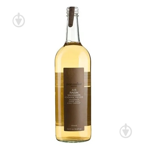 Сік Alain Milliat виноградний білий Совіньйон 1л 1 л (23767) - фото 1 Сік Alain Milliat виноградний білий Совіньйон 1л 1 л (23767) - фото 1