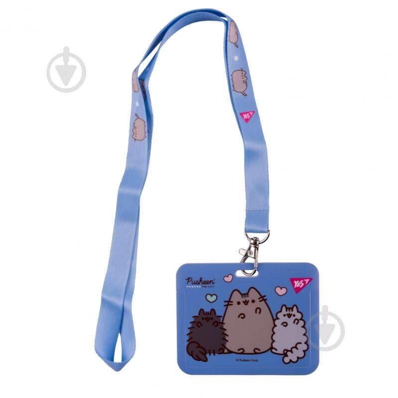Бейдж на ленте Pusheen горизонтальный 940394 YES - фото 4