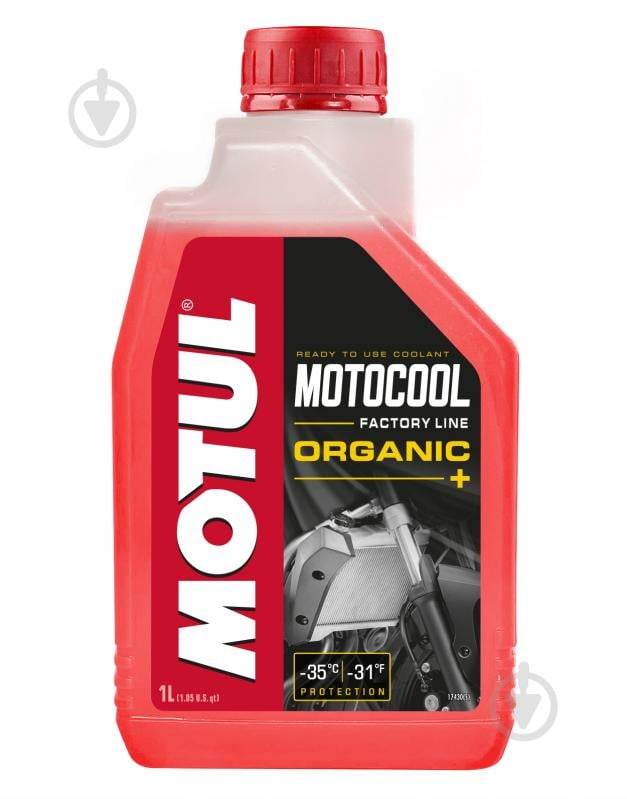 Антифриз Motul Motocool Factory Line -35°C от -18 до -36 1 л - фото 1