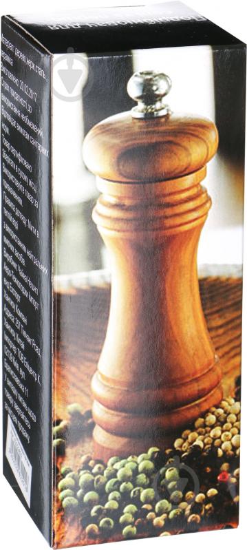 Мельница для соли и перца Brown 13 см - фото 2