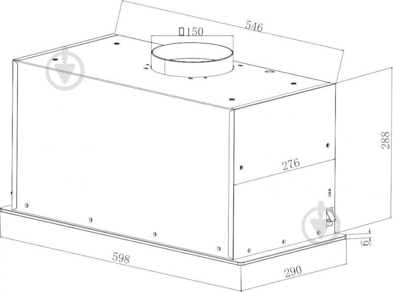 Витяжка Hansa OMP6555BGH - фото 2