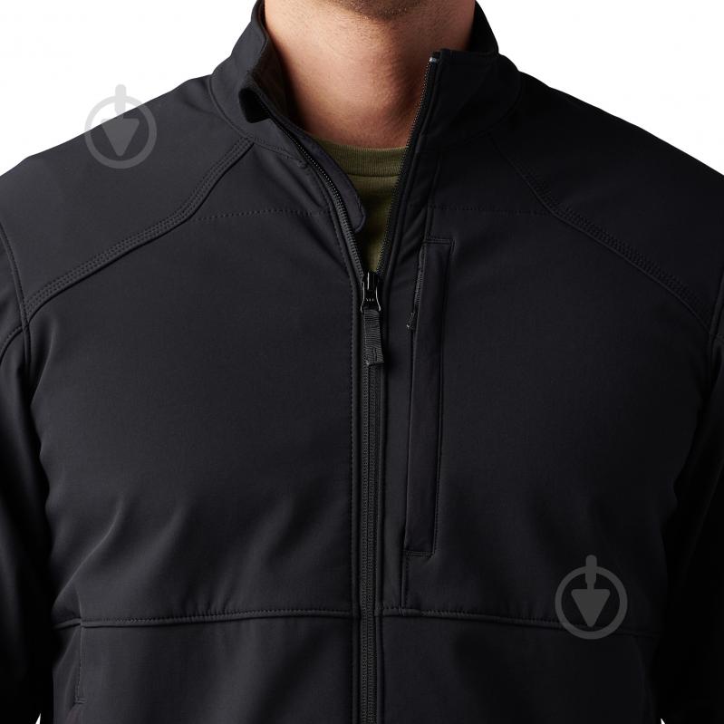 Куртка мужская демисезонная 5.11 Tactical ДЕМИСЕЗОННАЯ "NEVADA SOFTSHELL JACKET" 78035-019 р.S black - фото 3