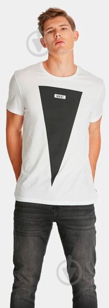 Футболка Mavi MAVI TRIANGLE TEE 065706-620 р.L белый - фото 3 Футболка Mavi MAVI TRIANGLE TEE 065706-620 р.L белый - фото 3