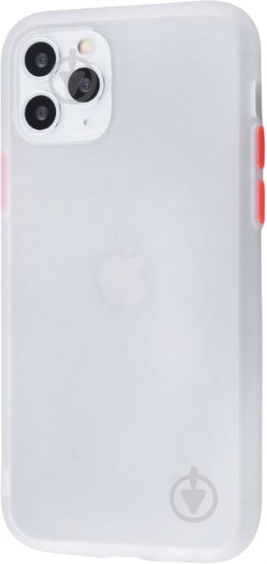 Чехол-накладка Shadow Matte Case (PC+TPU) white для Apple iPhone XS Max - фото 1 Чехол-накладка Shadow Matte Case (PC+TPU) white для Apple iPhone XS Max - фото 1