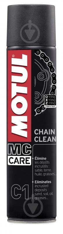 Очиститель-обесжириватель Motul C1 Chain Clean 400 мл - фото 1