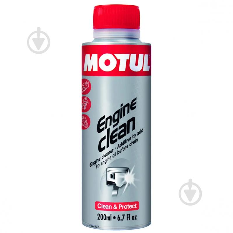 Motul Engine Clean Moto 200 мл - фото 1