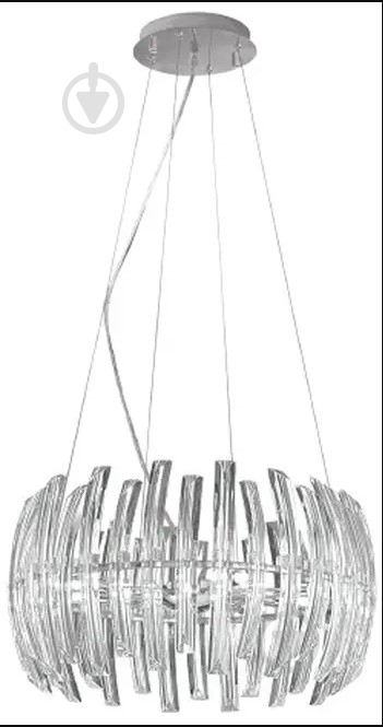 Люстра подвесная EVT Lighting 9xG9 кристальный Люстра Fi-3778/9P - фото 1