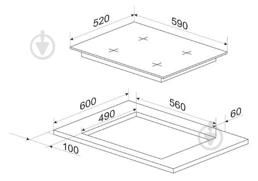 Комплект встраиваемой техники Hansa FCGW68329 - фото 12 Комплект встраиваемой техники Hansa FCGW68329 - фото 12