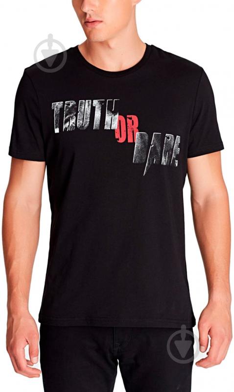 Футболка Mavi TRUTH PRINTED TEE 065740-900 р.L черный - фото 1