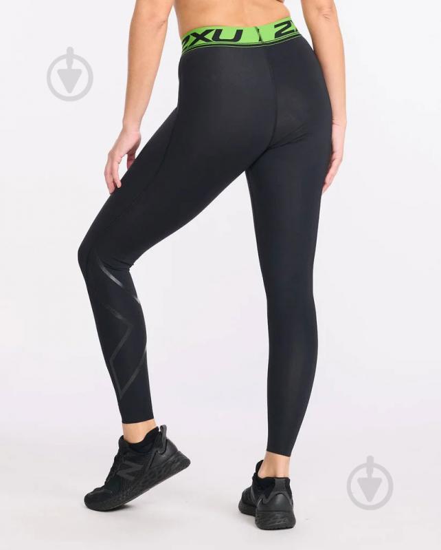 Лосины 2XU Refresh Recovery Comp Tights WA4420b_BLK/NRO р.S черный - фото 2