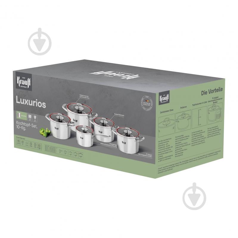 Набір посуду Krauff Luxurios 10 предметів 26-238-114 - фото 23