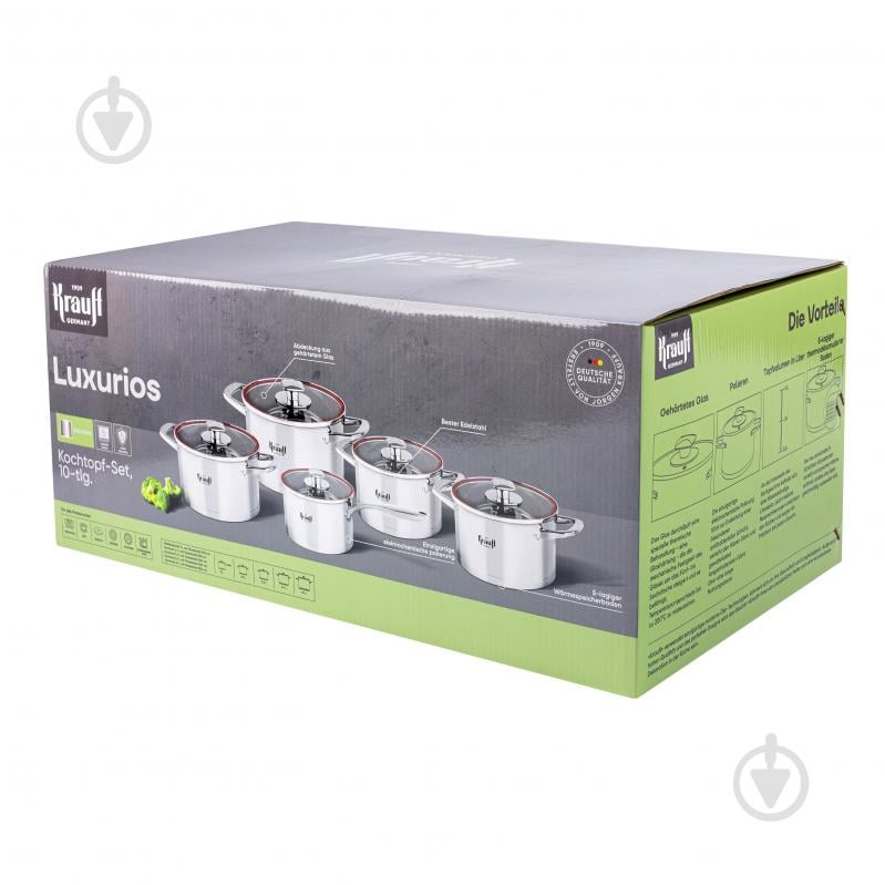 Набір посуду Krauff Luxurios 10 предметів 26-238-114 - фото 5