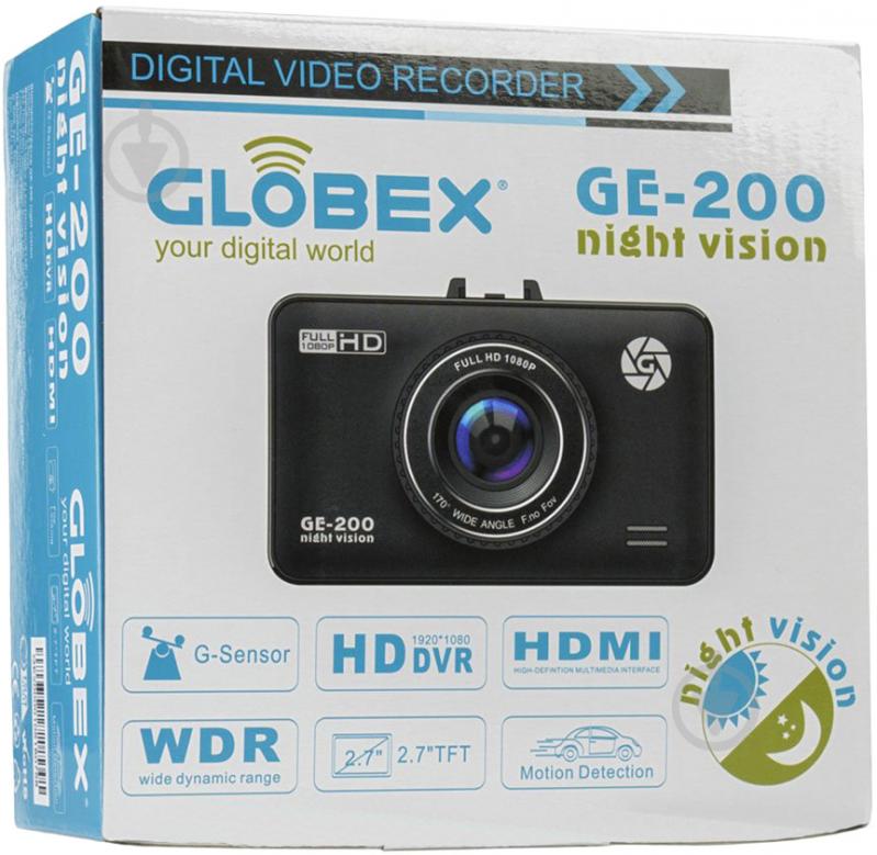 Видеорегистратор Globex GE-200 Night Vision - фото 9