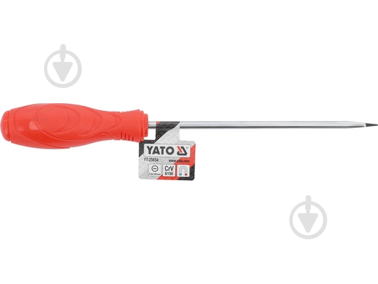 Викрутка YATO SL5 мм YT-25654 - фото 3 Викрутка YATO SL5 мм YT-25654 - фото 3
