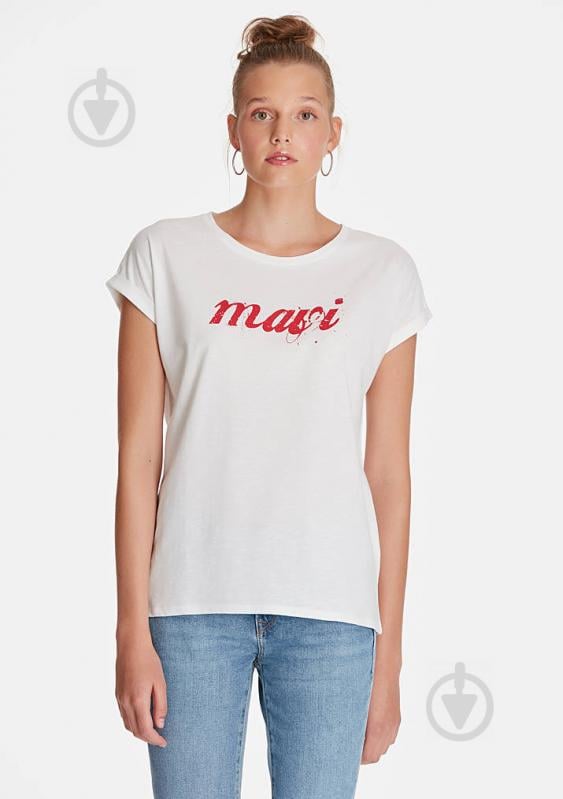 Сорочка Mavi knitted tshirt 166422-23248 р. L білий - фото 3