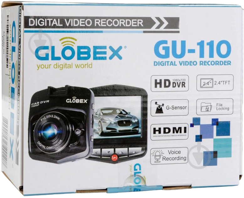 Відеореєстратор Globex GU-110 (New) + ПЗ Навлюкс - фото 14