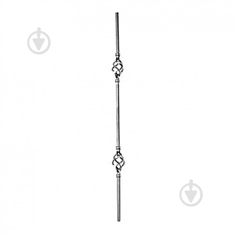 Стойка кованная декоративная Дуо 1000 мм - фото 1 Стойка кованная декоративная Дуо 1000 мм - фото 1