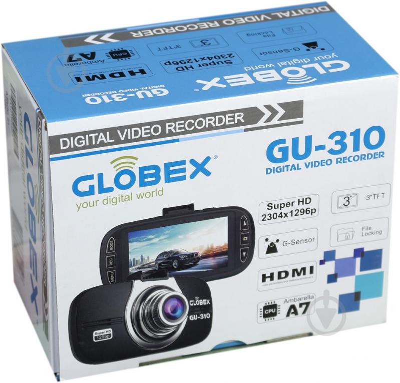 Видеорегистратор Globex GU-310 - фото 10