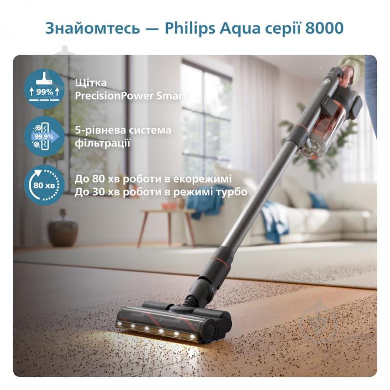 Пилосос акумуляторний Philips Aqua XC7055/01 - фото 8