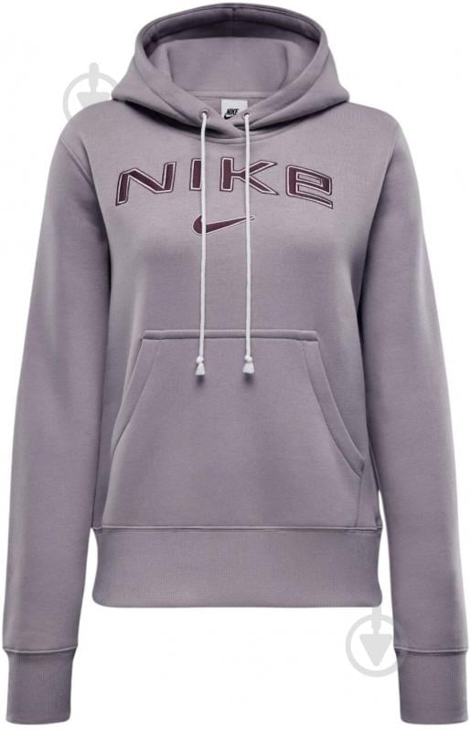 Джемпер Nike W NSW PHNX FLC STD PO LOGO HDY HM9751-226 р.S фиолетовый - фото 1 Джемпер Nike W NSW PHNX FLC STD PO LOGO HDY HM9751-226 р.S фиолетовый - фото 1