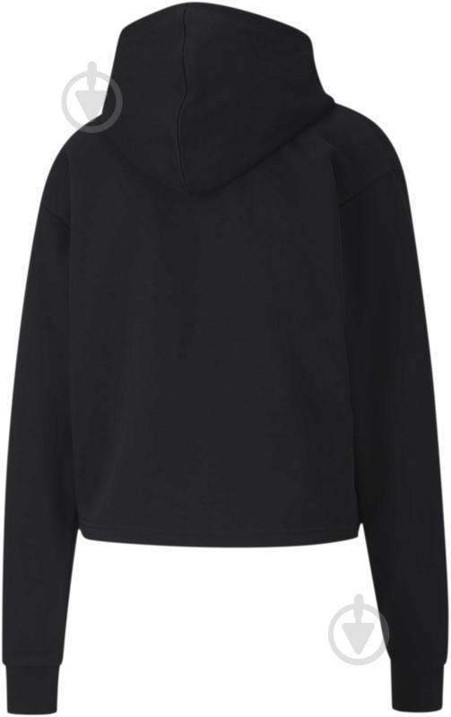 Джемпер Puma ESS+ Metallic Hoody TR 58241101 р. XS черный - фото 3