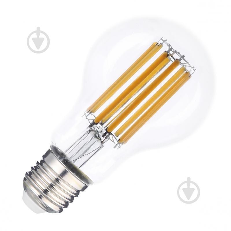 Лампа світлодіодна LIGHT SET LS A60 15 Вт E27 4500 К 220 В прозора - фото 1